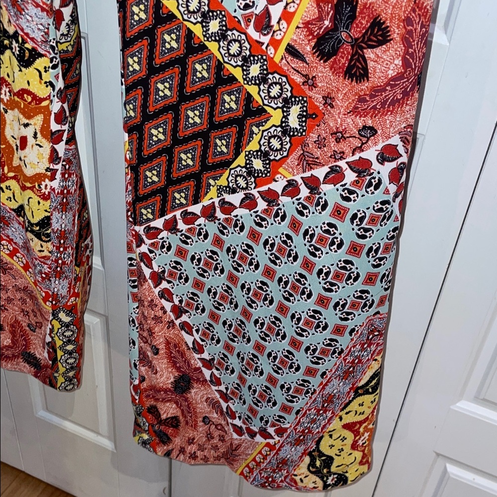 Harlyn by Anthropology Vibrant Patchwork Jumpsuit - Picture 5 of 12
